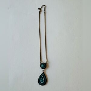 Turquoise Pendant Necklace